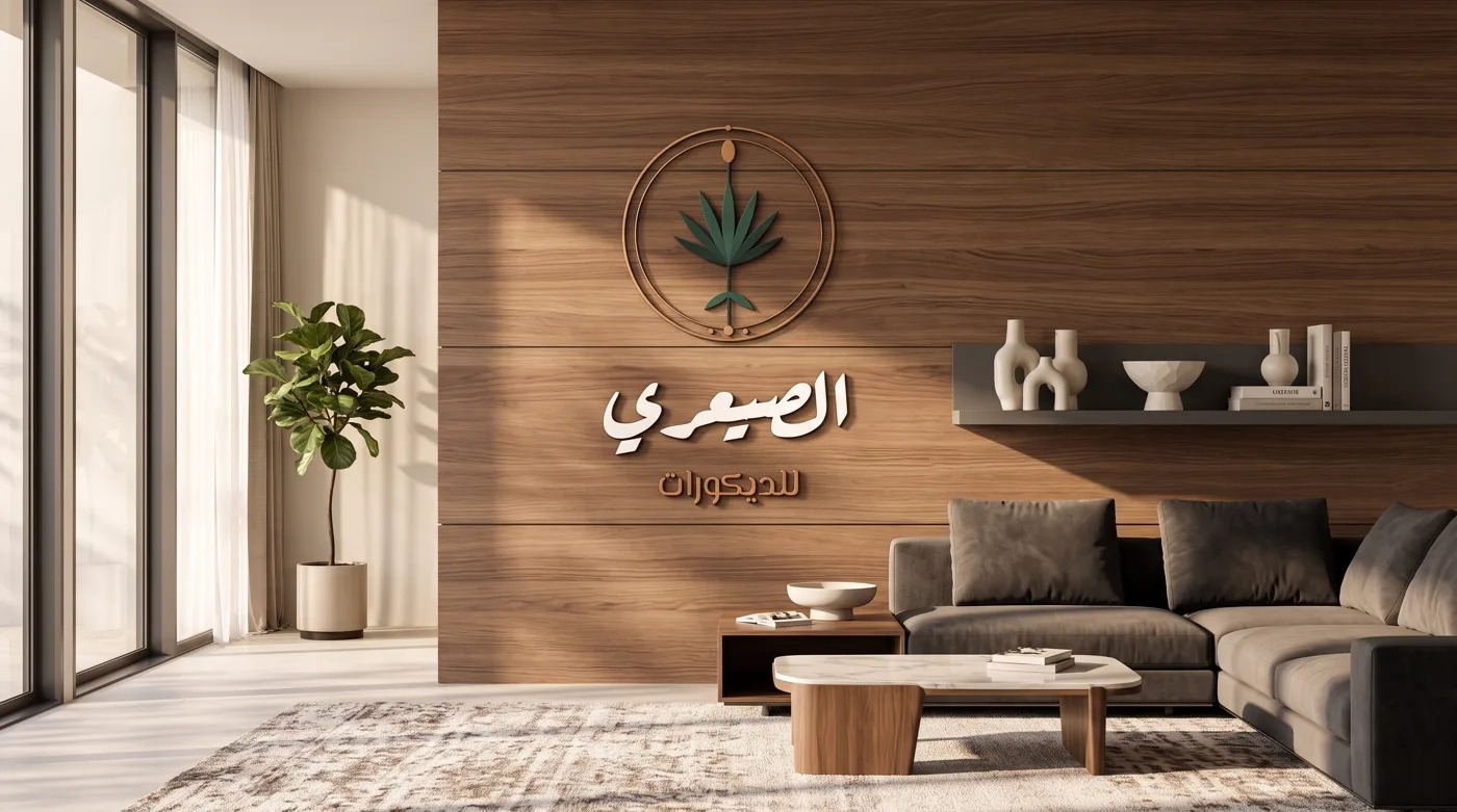 بديل خشب — جدار جوز